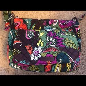 Vera Bradley Autumn Leaves Carson Shoulder Bag